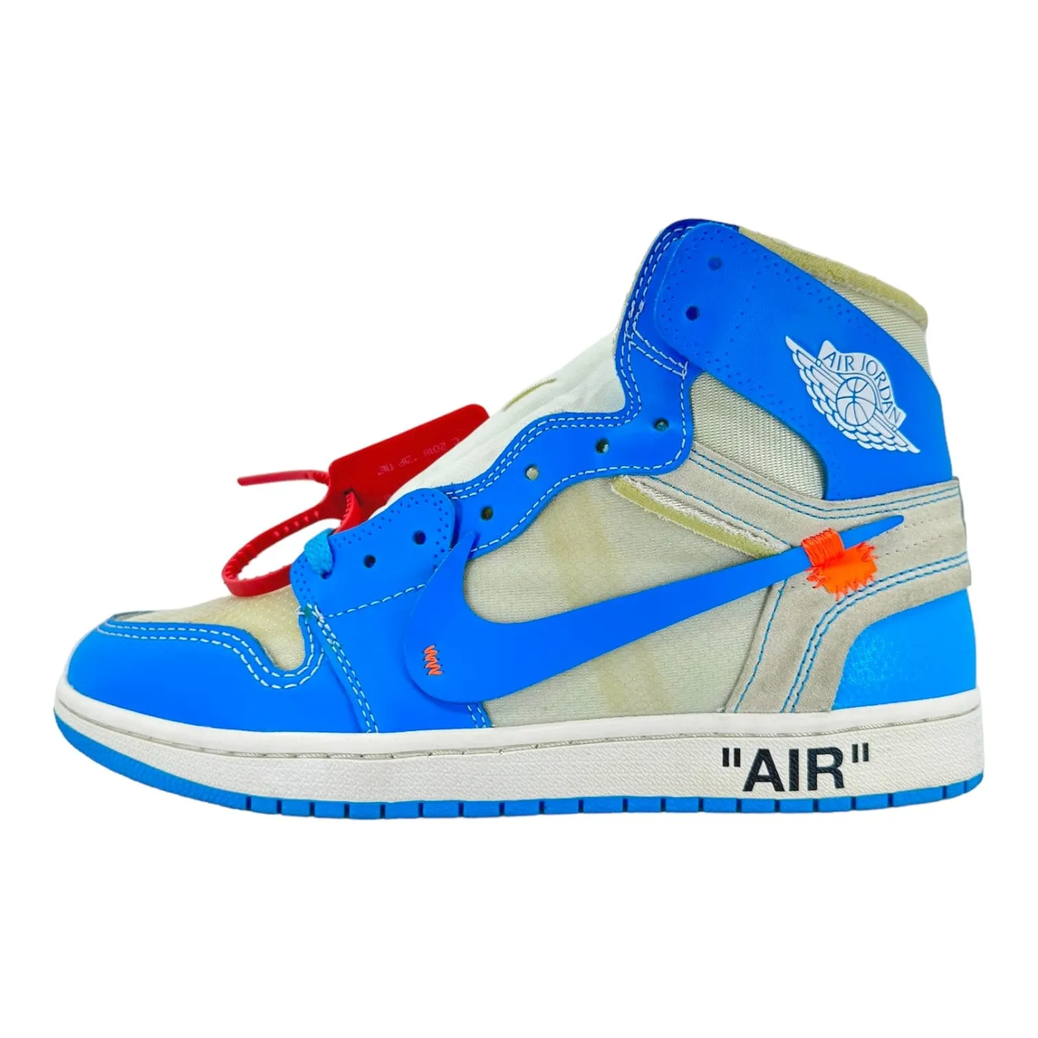 Air Jordan 1 Retro High Off-White University Blue Pre-Owned