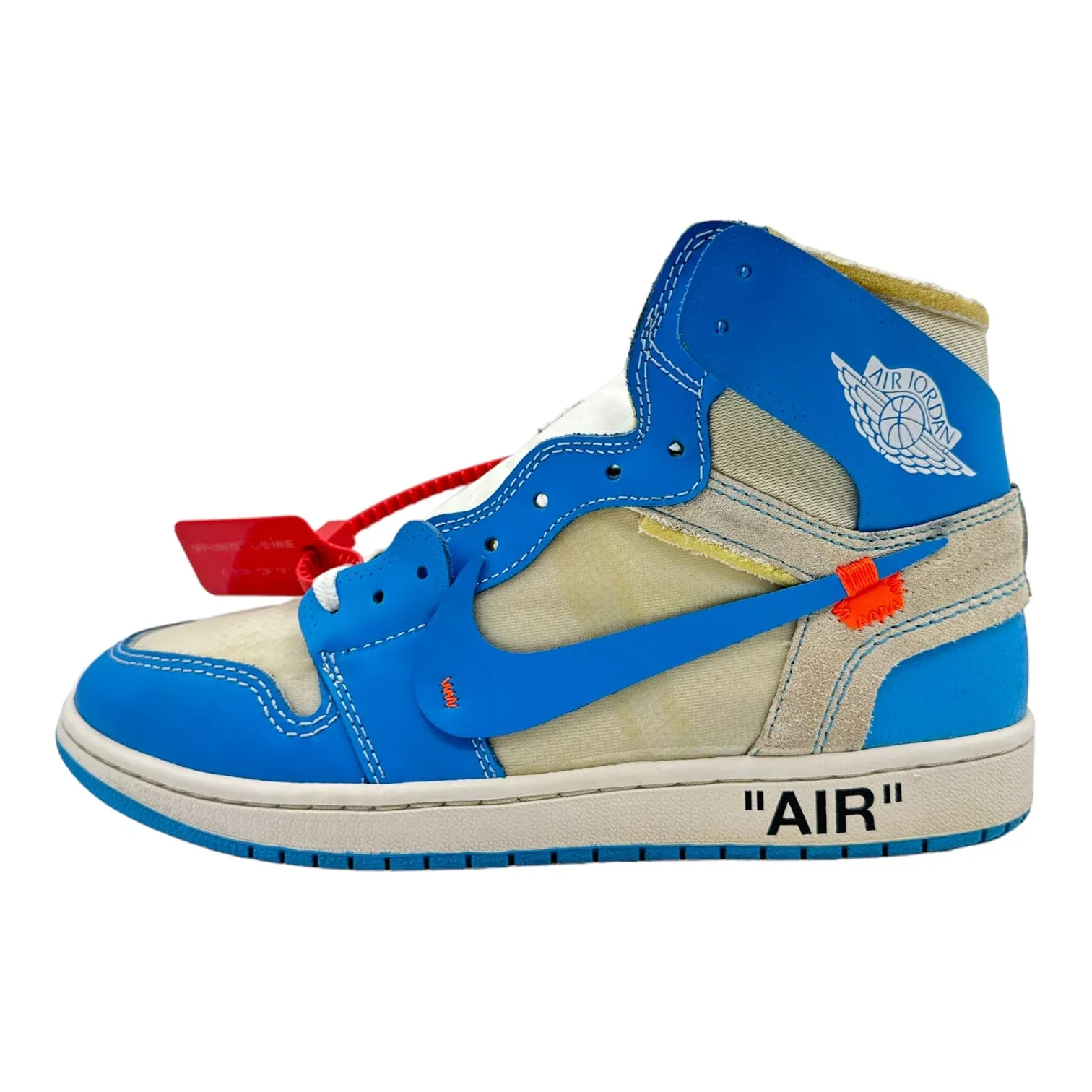 Air Jordan 1 Retro High Off-White University Blue Pre-Owned