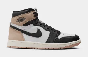 Air Jordan 1 Retro High OG Latte Womens Lifestyle Shoes (Black/Legend Medium Brown/White/Sail)