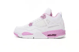 Air Jordan 4 White Pink