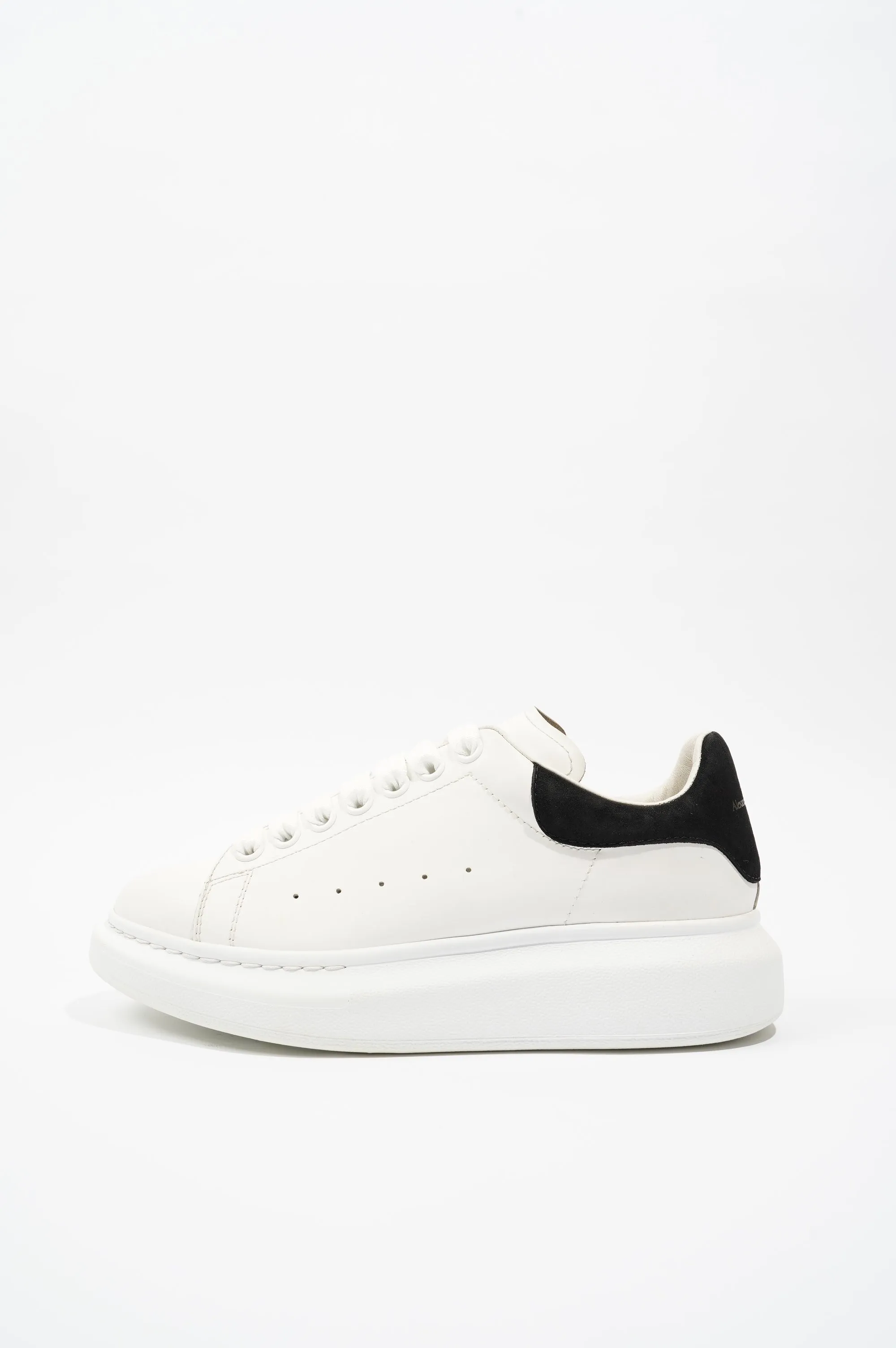 Alexander McQueen Womens Oversized Sneaker Black Tab EU 37 / UK 4