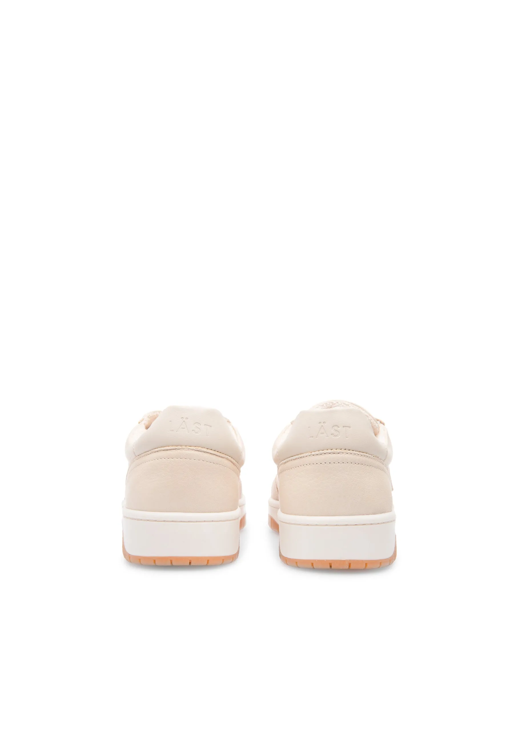 B-Ball Cream Retro Sneakers