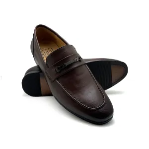 Brown Formal Slip On