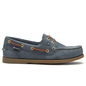 CHATHAM Mens Deck II G2 Leather Boat Shoes - Blue