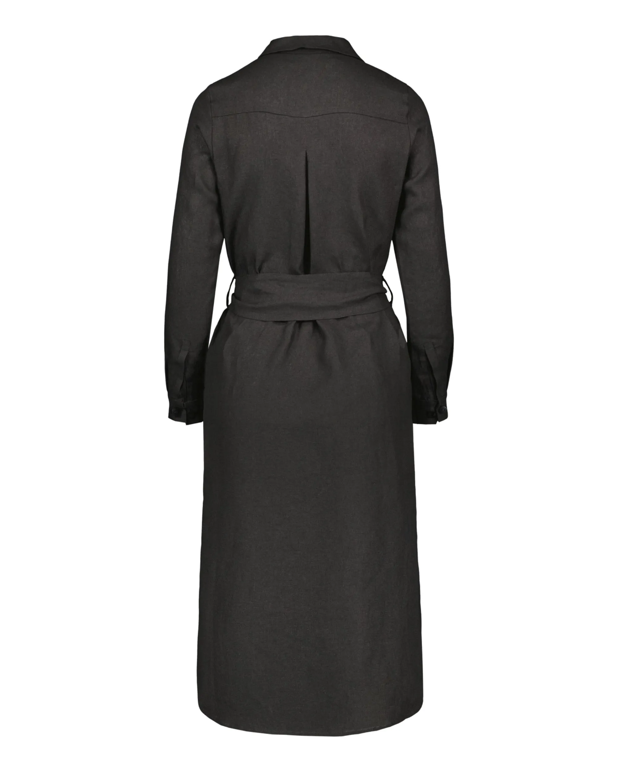 Chloe Linen Dress Black