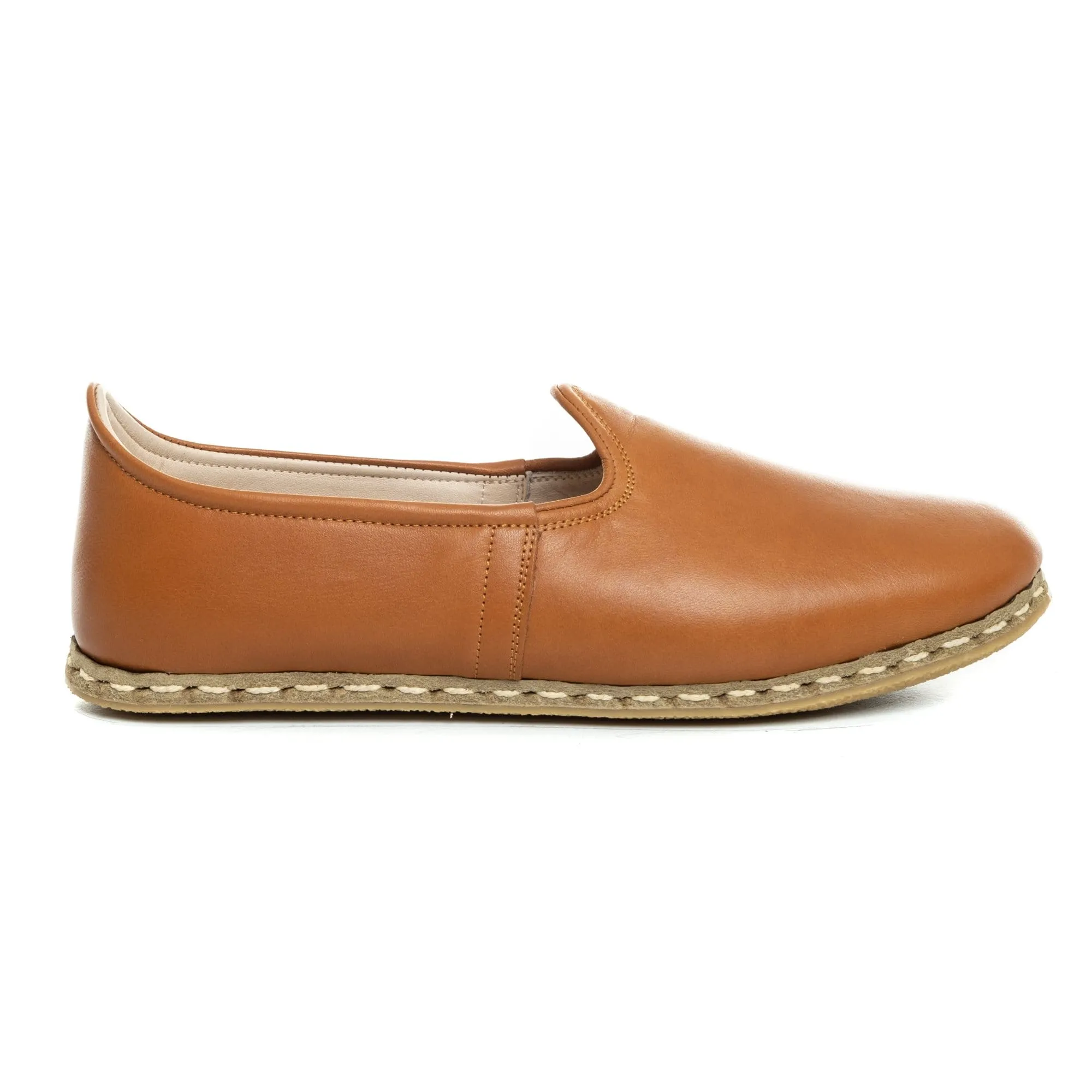 Cocoa Brown Slip On Shoes