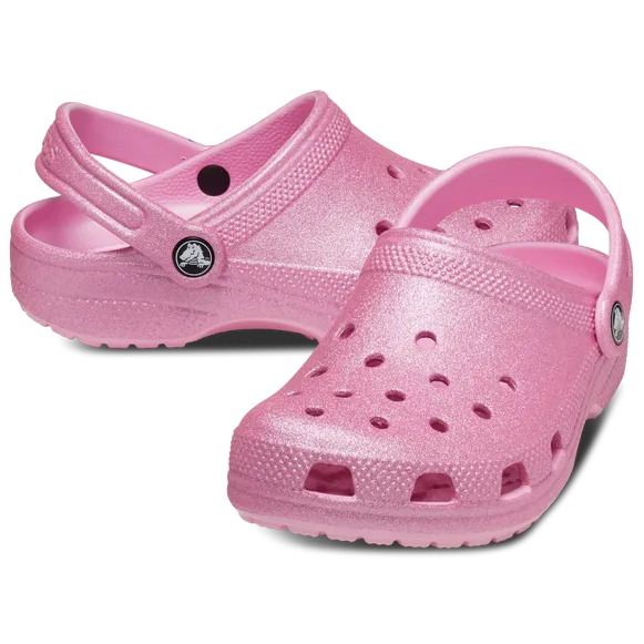 Crocs Classic Glitter Kids Clog