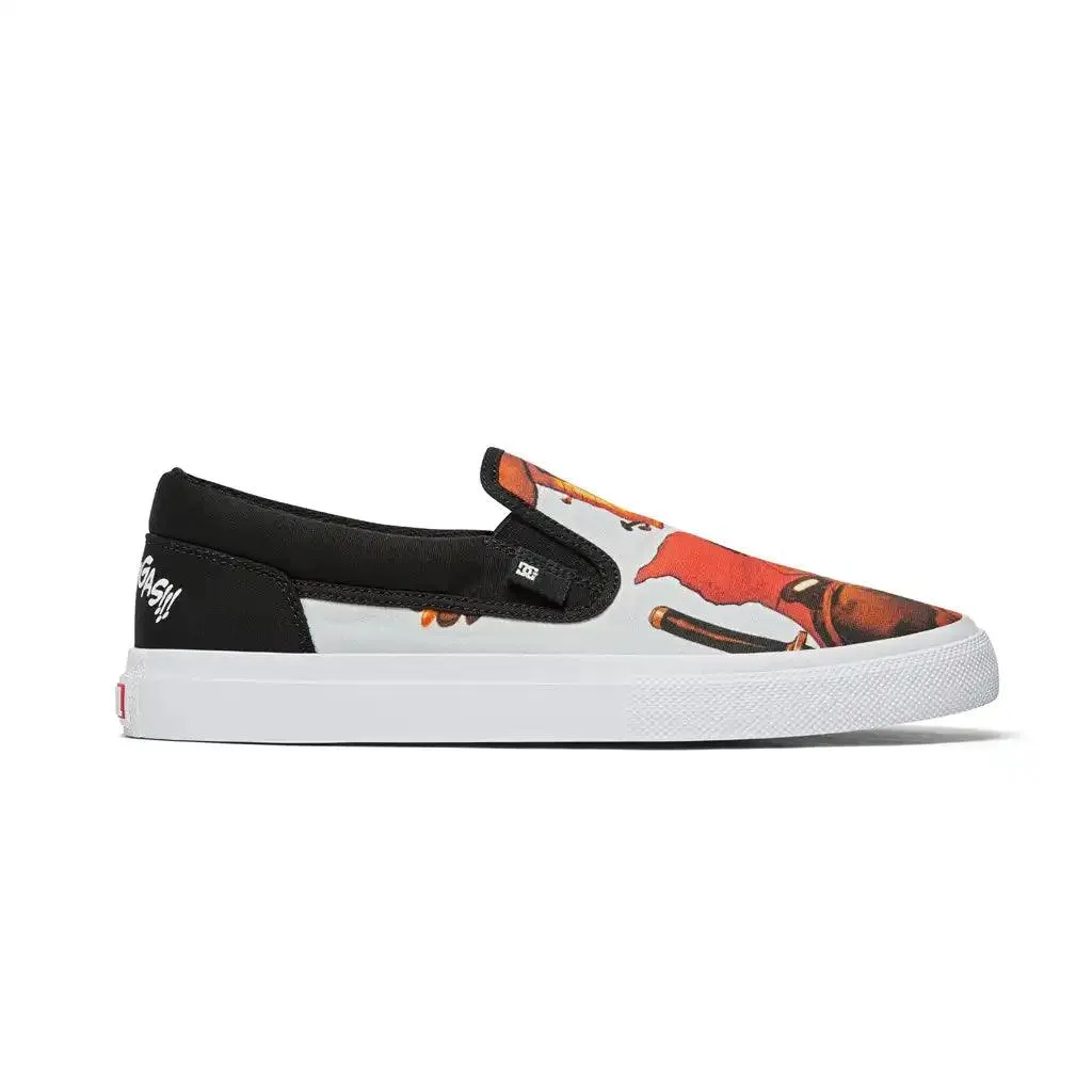 DC Deadpool Manual Slip-On Skateboard Shoe