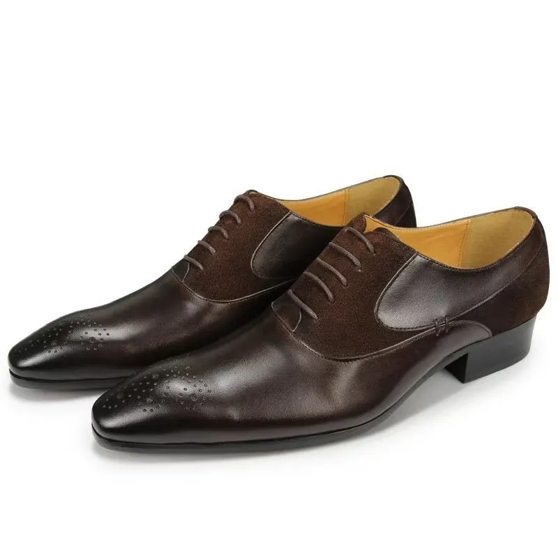 Deluxe Nuptial Oxford ModishOpulence Brogue Shoes