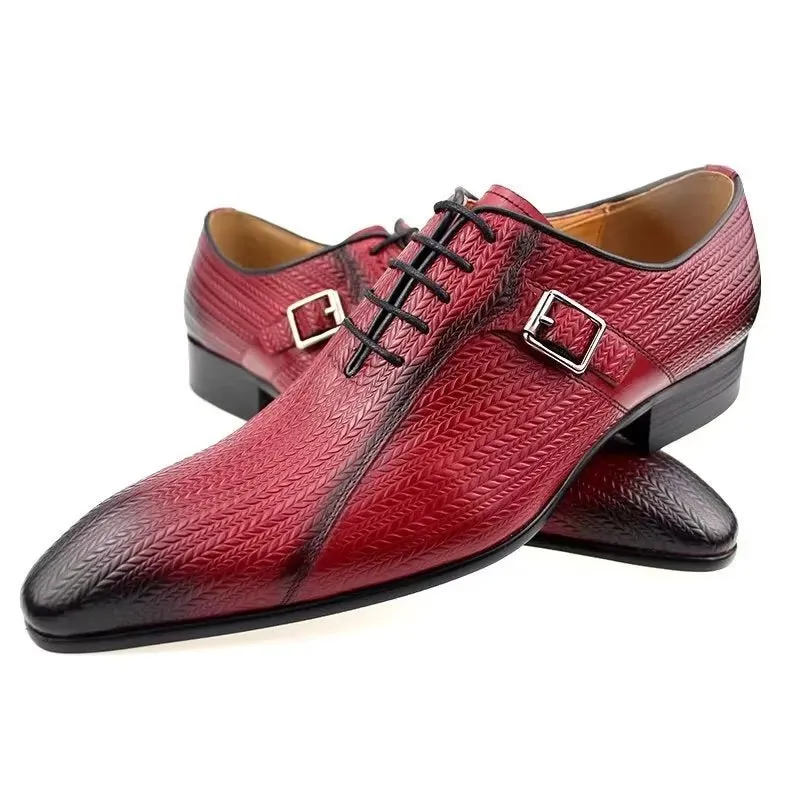 DeluxeOpulent Bespoke Leather Wedding Brogues