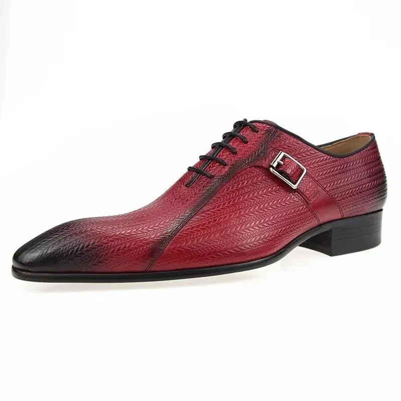 DeluxeOpulent Bespoke Leather Wedding Brogues