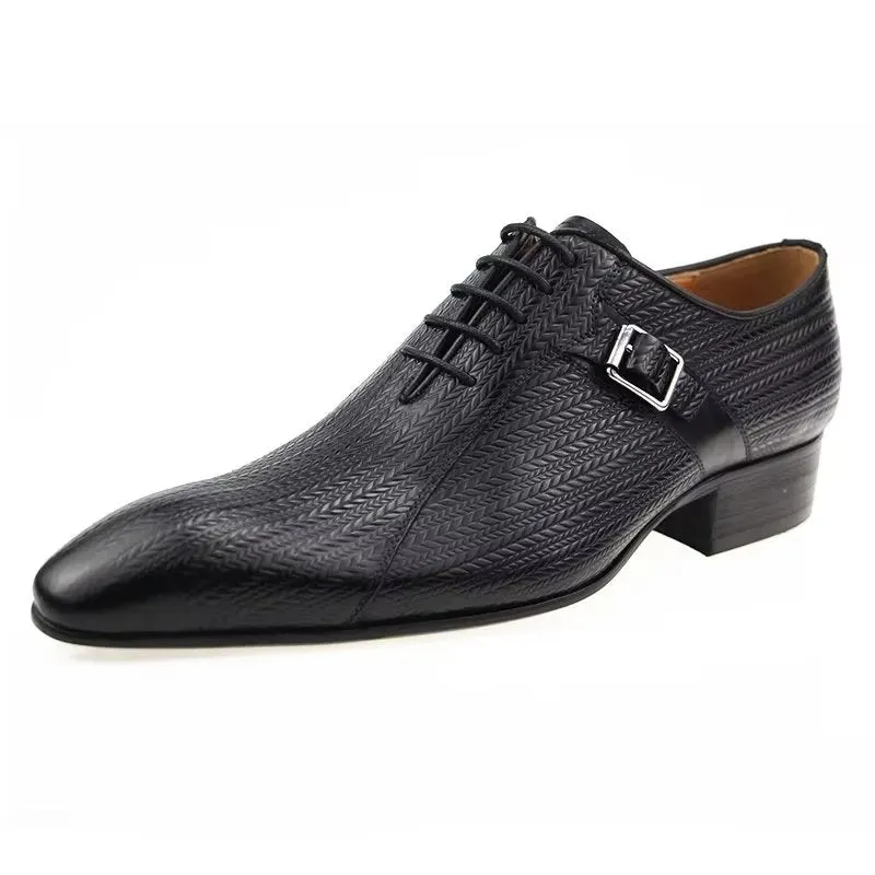 DeluxeOpulent Bespoke Leather Wedding Brogues