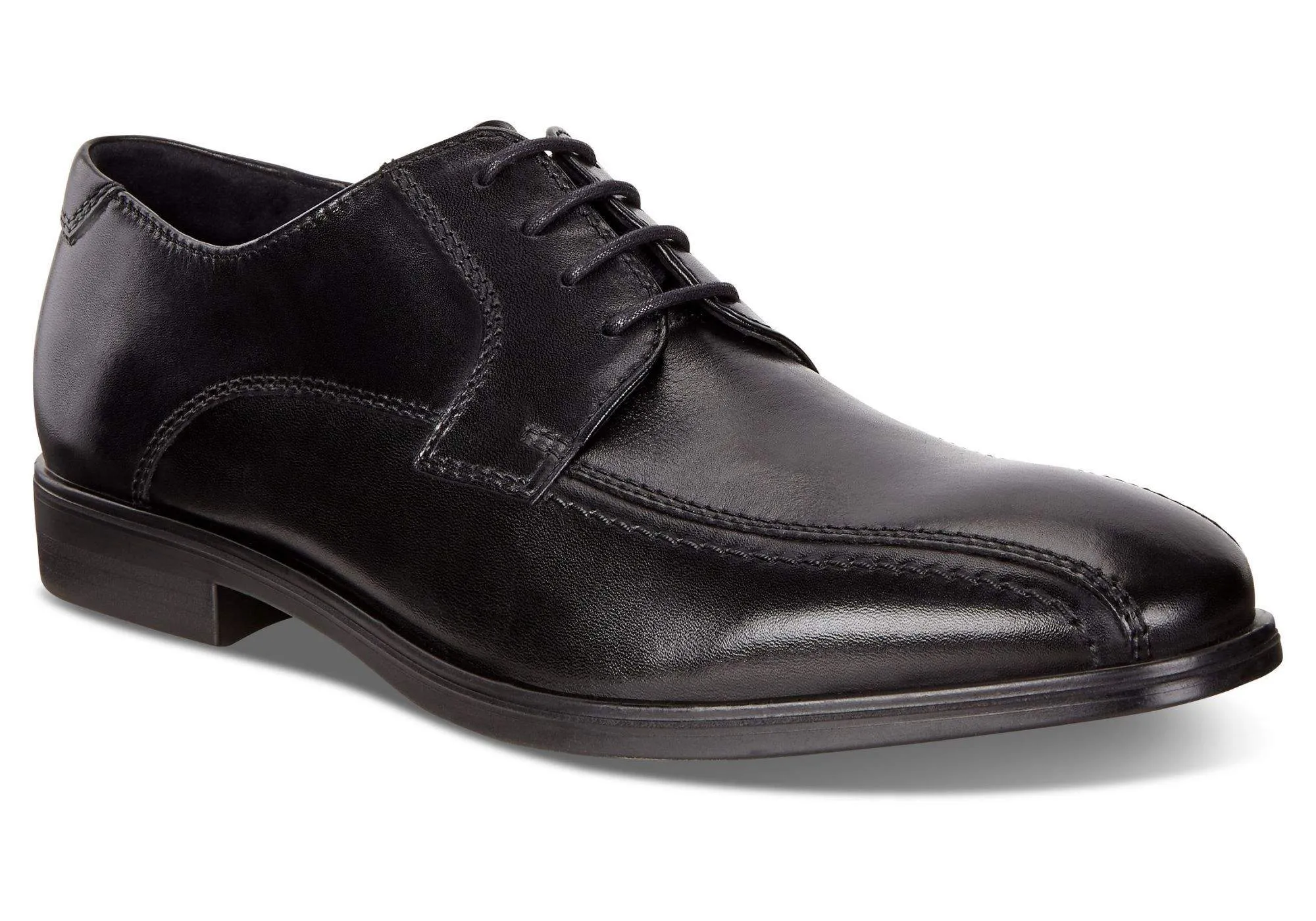 ECCO Melbourne With Lace Mens Black Shoe