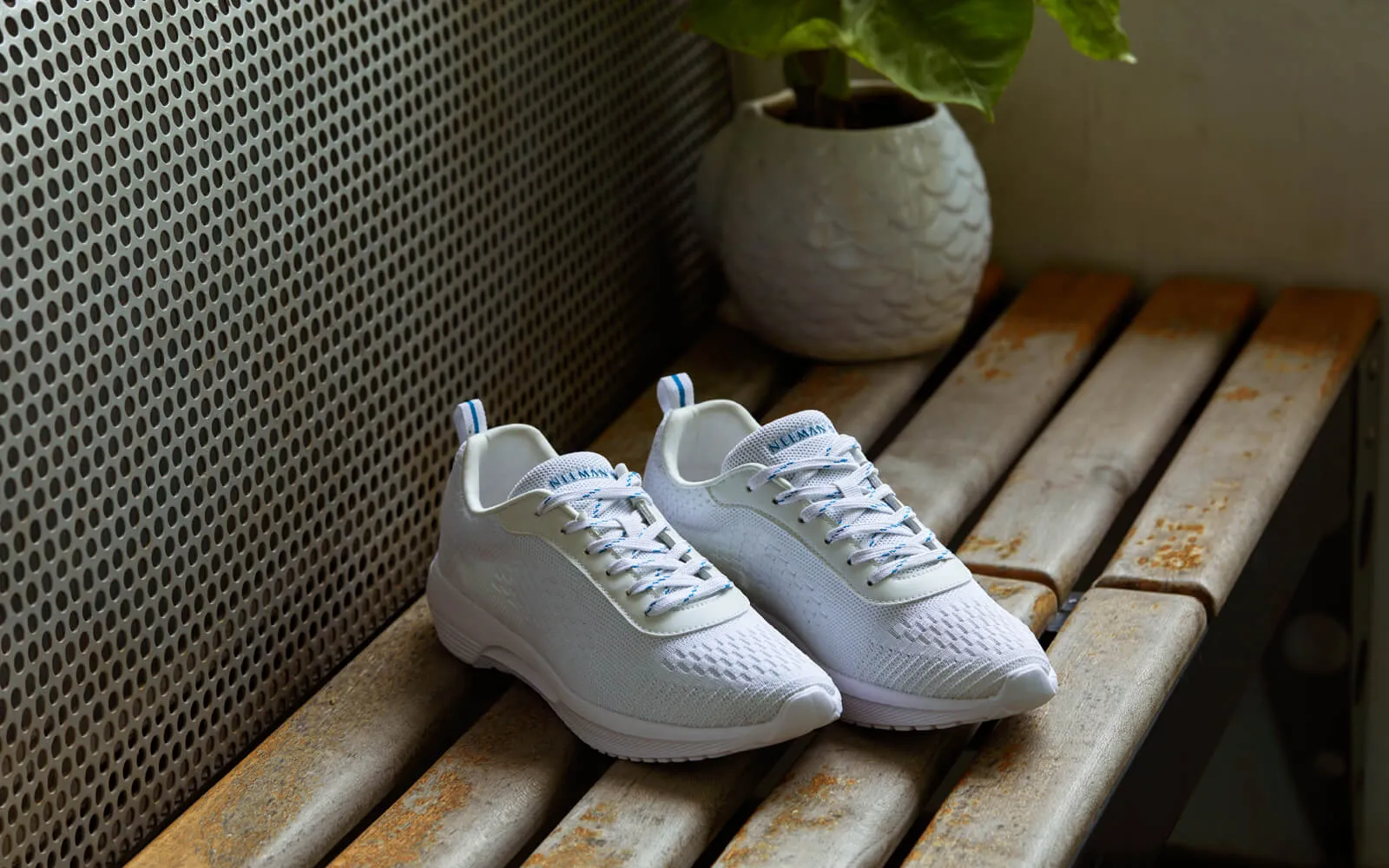 Everyday Basic Sneakers : Powder White