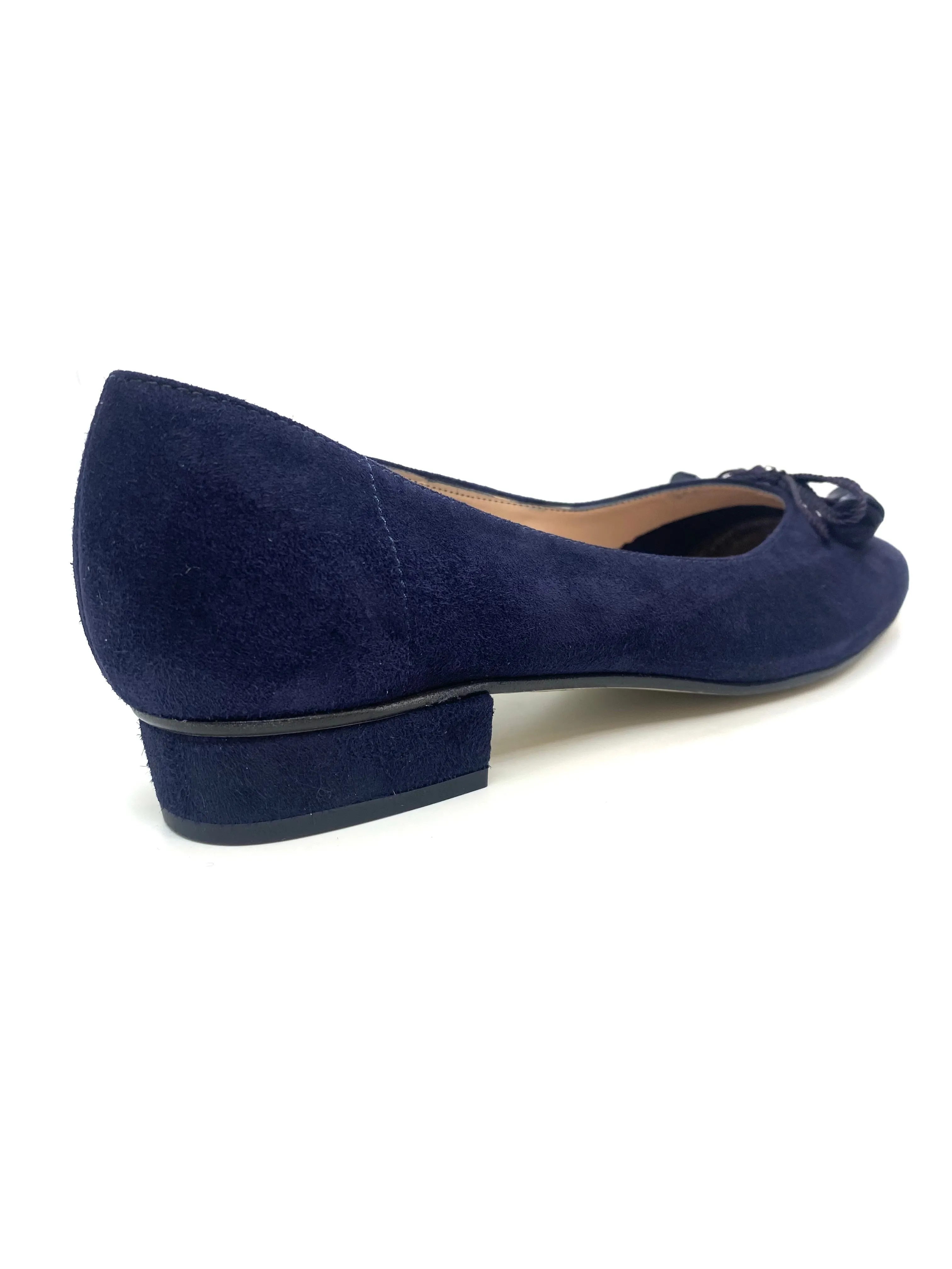 HB Ladies Jest Navy Suede Toggle Pump