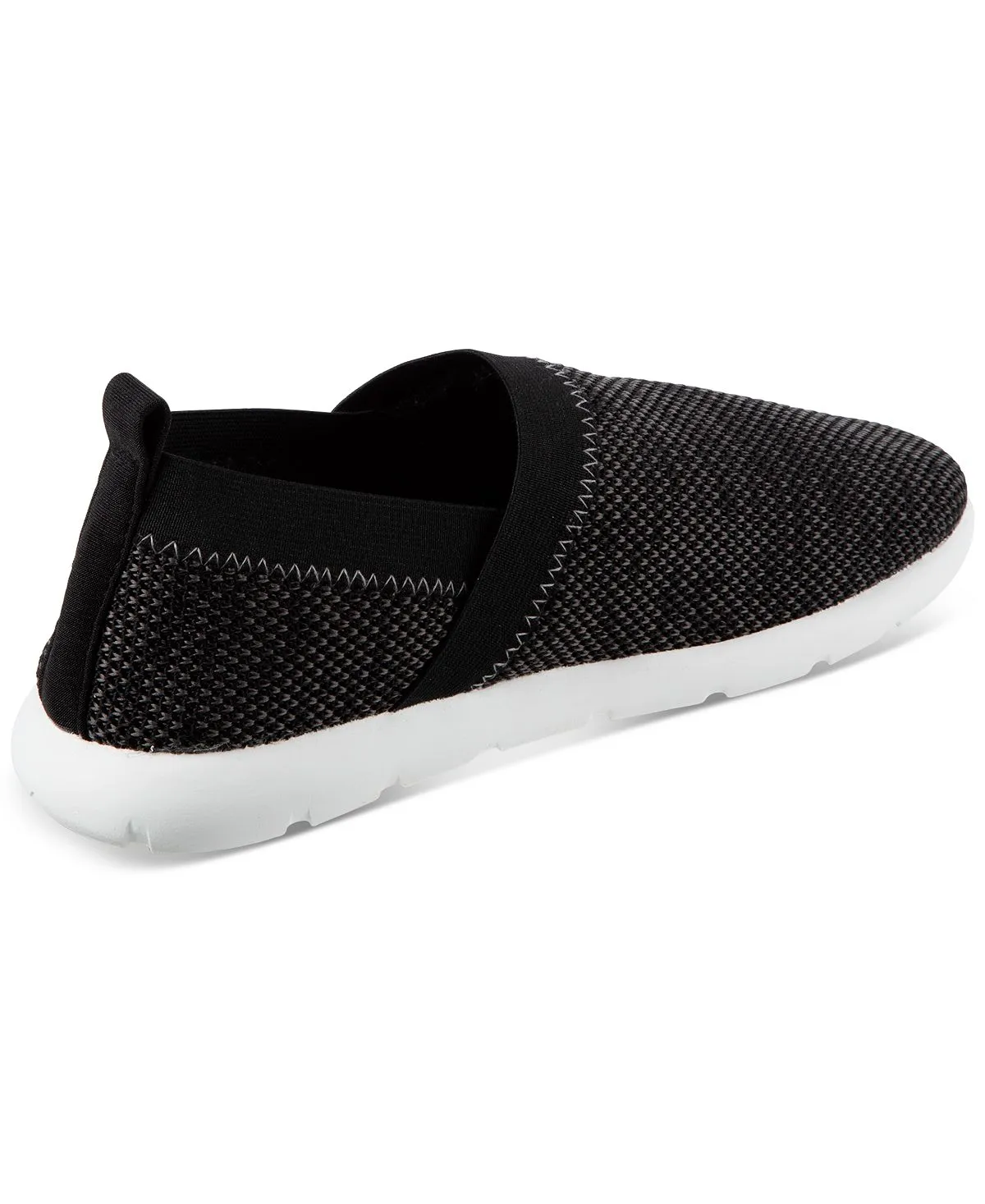 Isotoner Zenz Women's Stretch Sports Knit Stretch Slip-on Slip-on Indoor/Outdoor Isotoner Signature ,  black