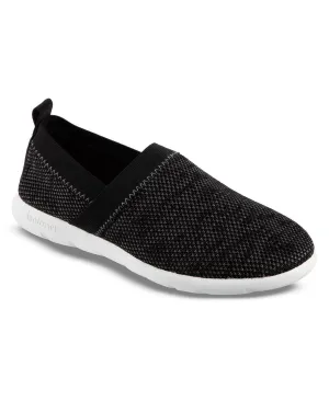 Isotoner Zenz Women's Stretch Sports Knit Stretch Slip-on Slip-on Indoor/Outdoor Isotoner Signature ,  black