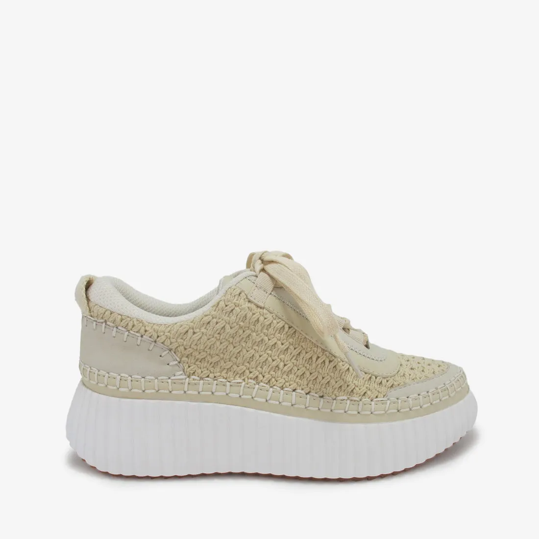 Jellypop Duchess Off White Crochet Sneakers