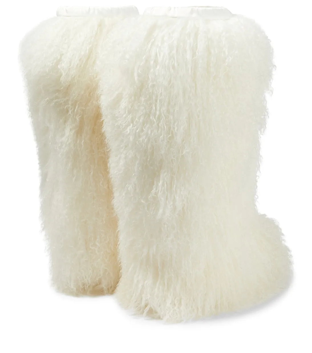 Lake louise boots in Bogner sheepskin, white