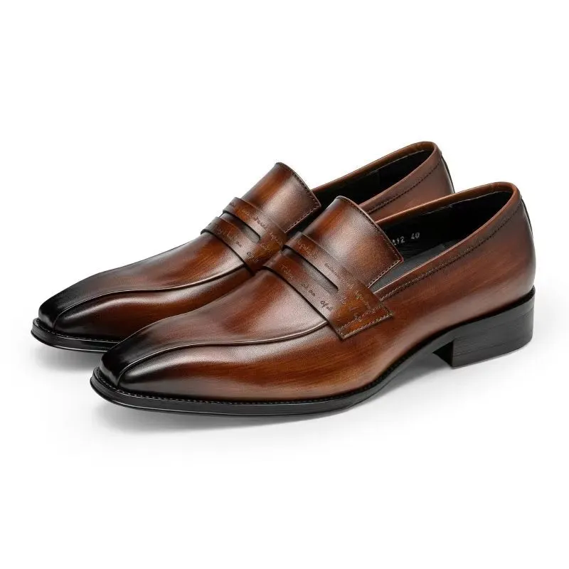 Luxury Cow Leather Slip-on Shoes