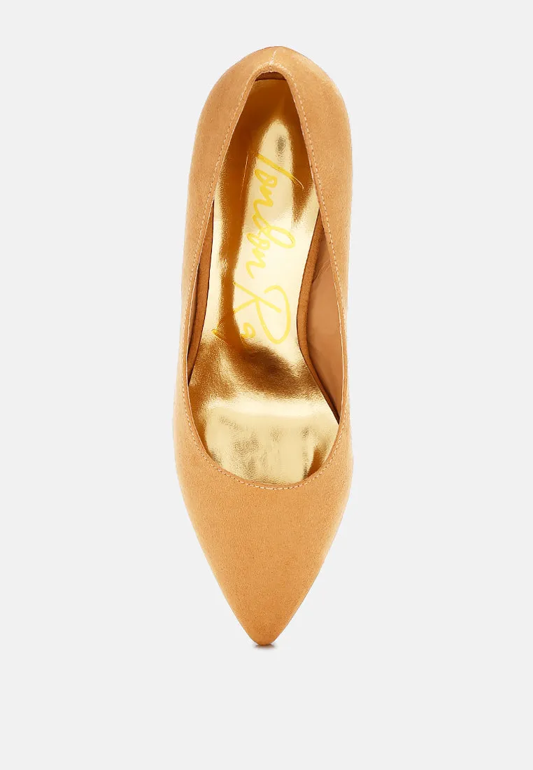 Malai Block Heel Pumps