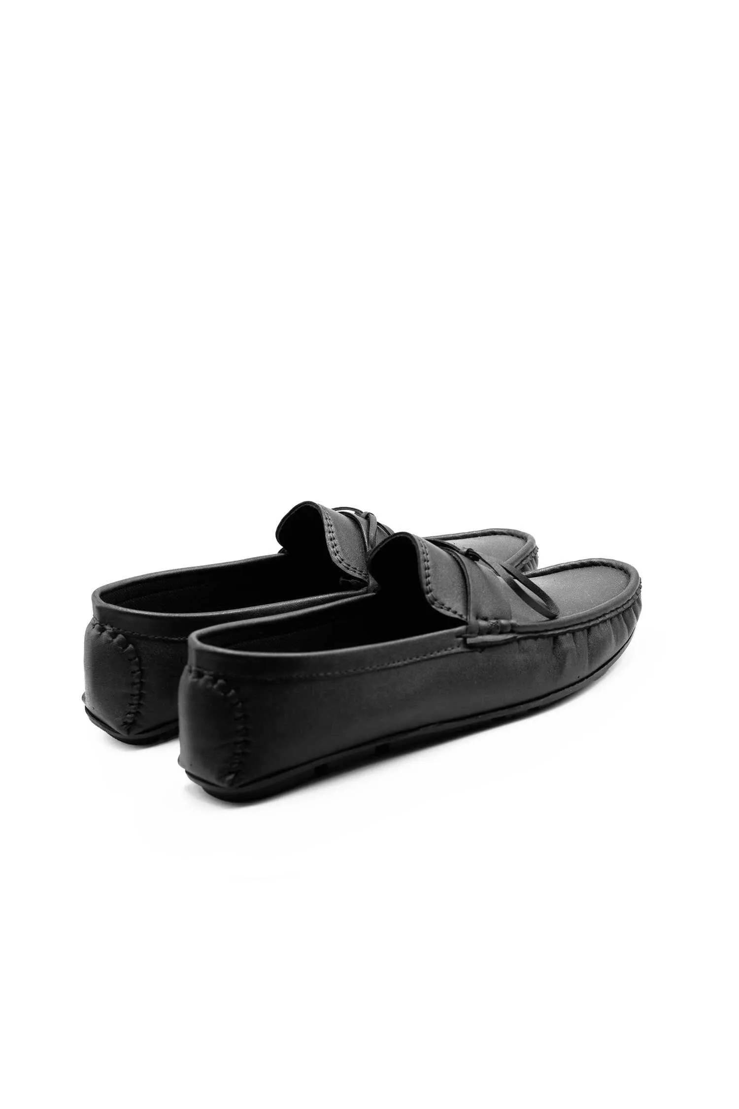 Men's Bow-Tie Loafer Shoes