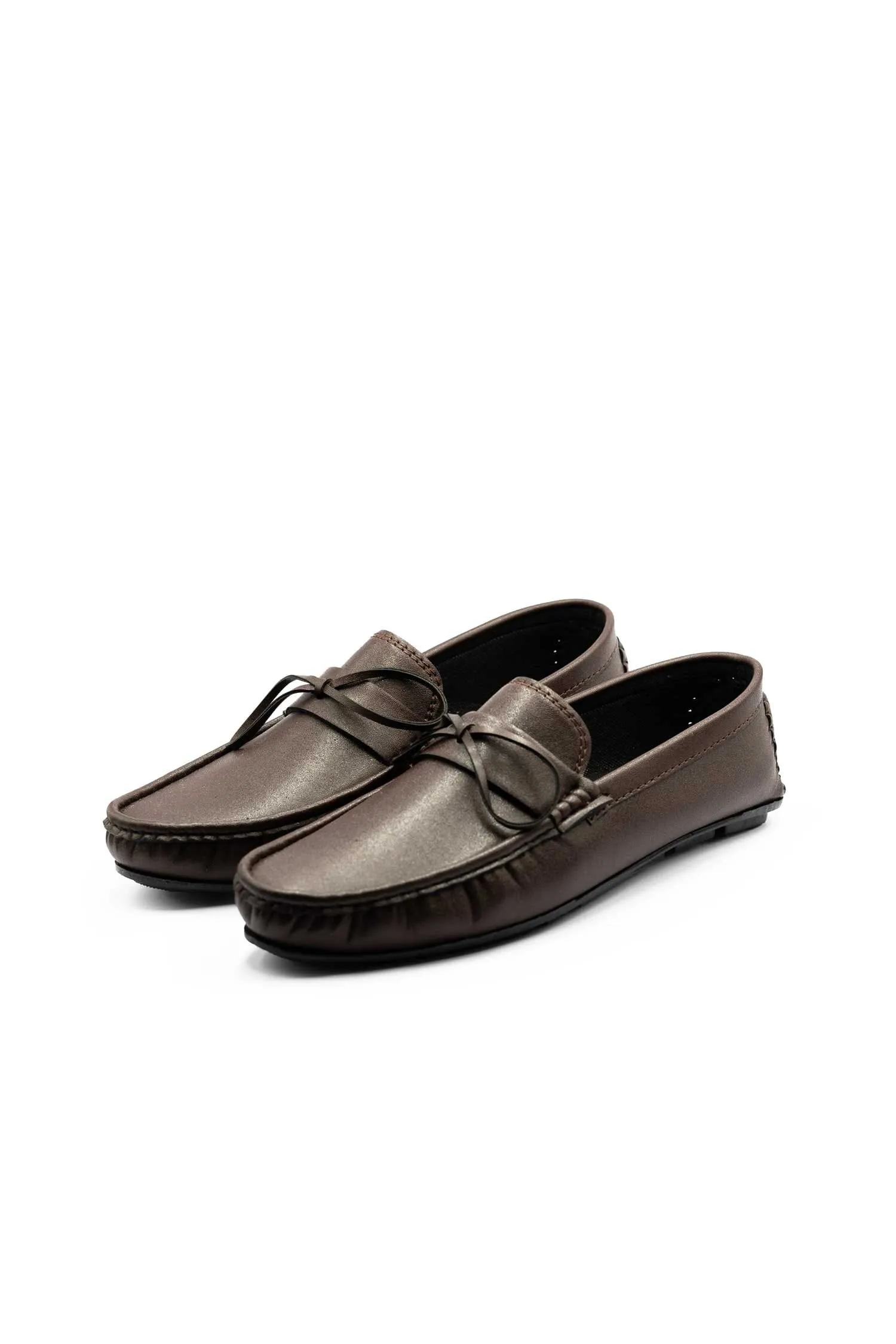 Men's Bow-Tie Loafer Shoes