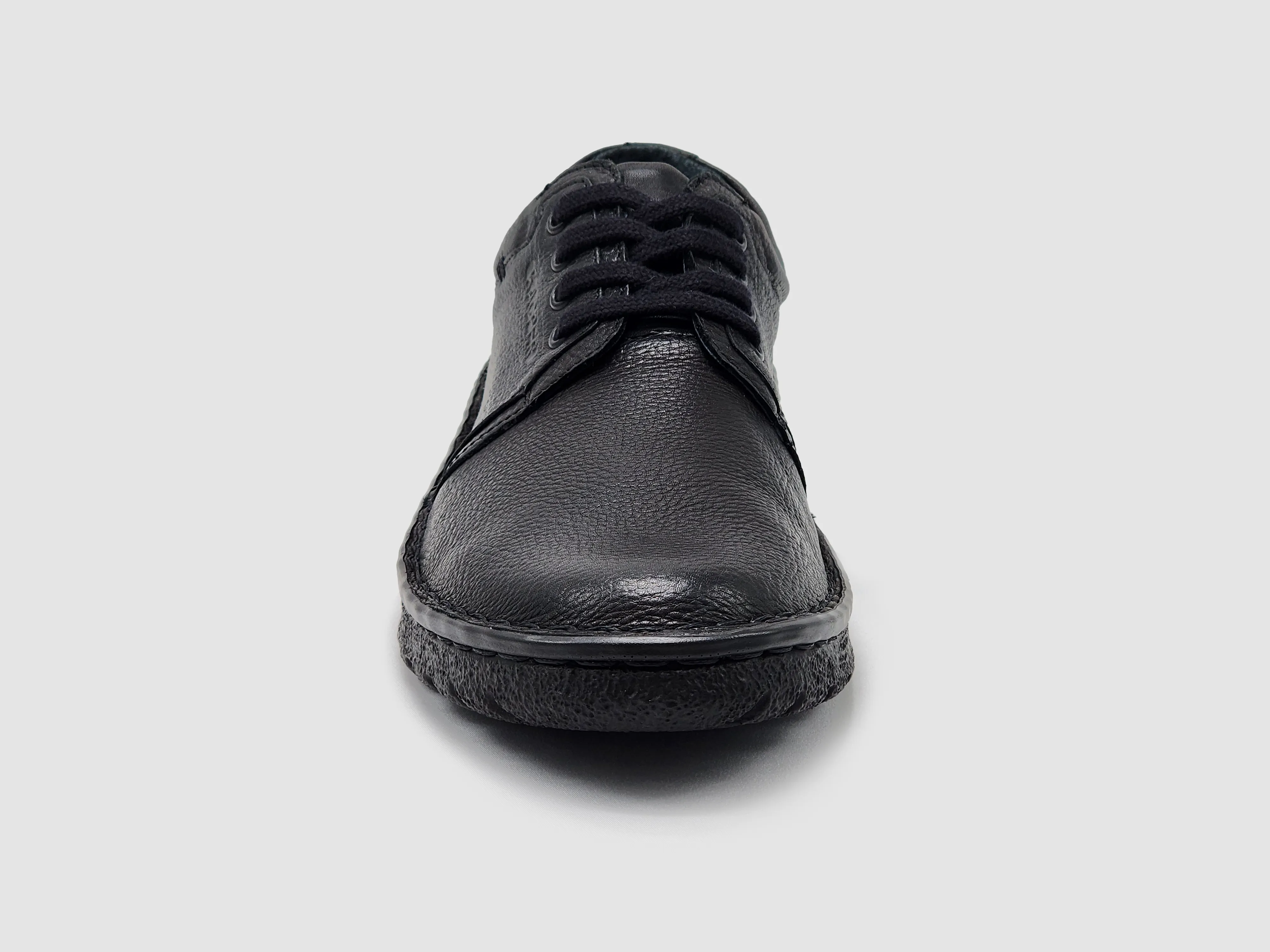 Men's Frosty Leather Shoes - Black