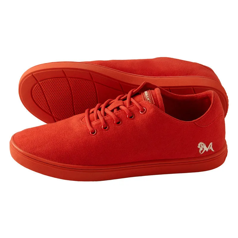 Neeman's Cotton Classic Sneakers | Coral Red | Shoes for Men & Women