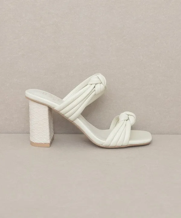 Oasis Society Raquel - Strappy Knot Heel - online exclusive