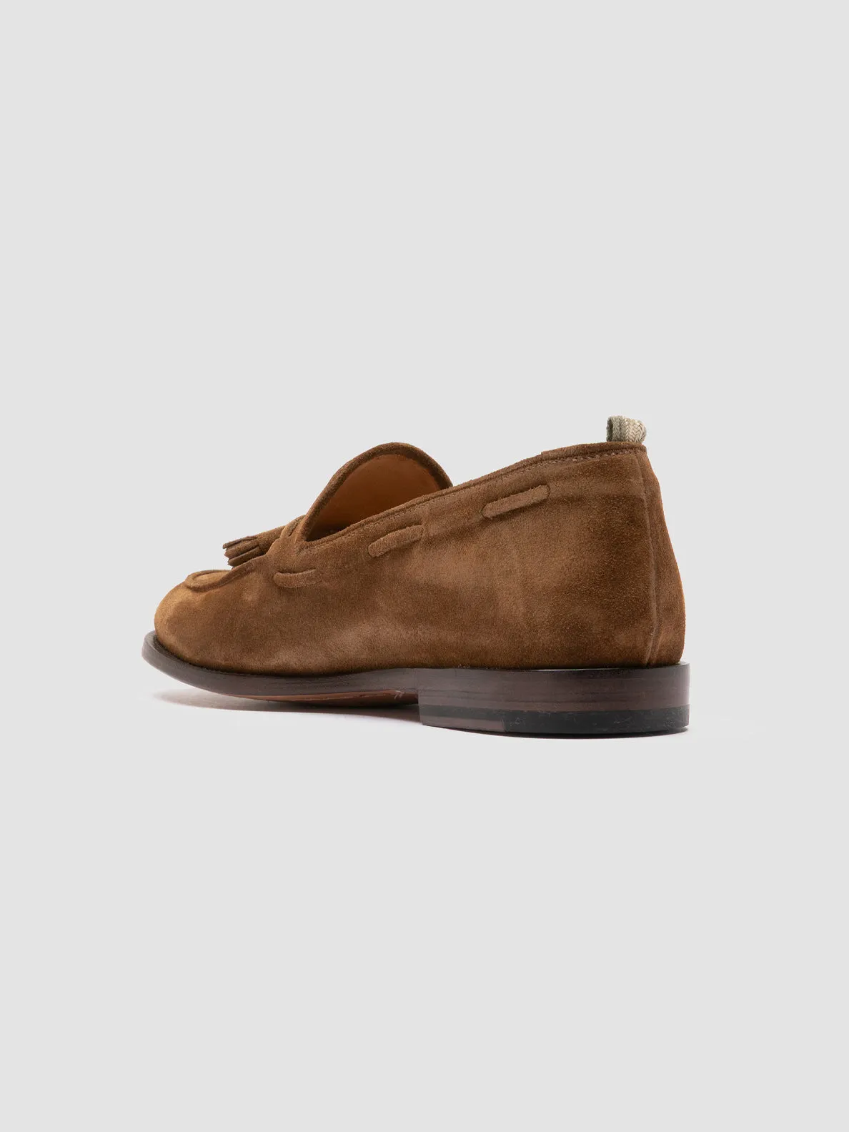 OPERA 002 - Brown Suede Tassel Loafers