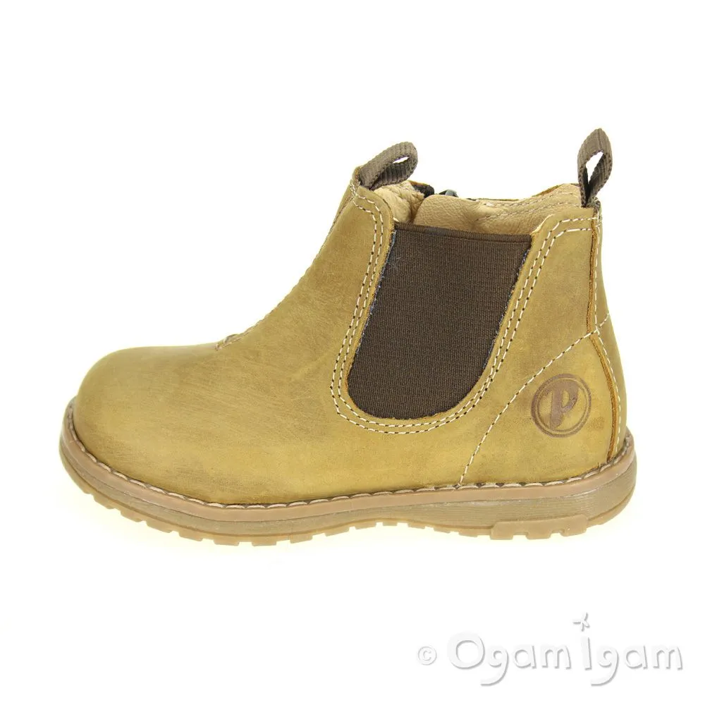 Primigi Lauren Boys Senape Brown Boot