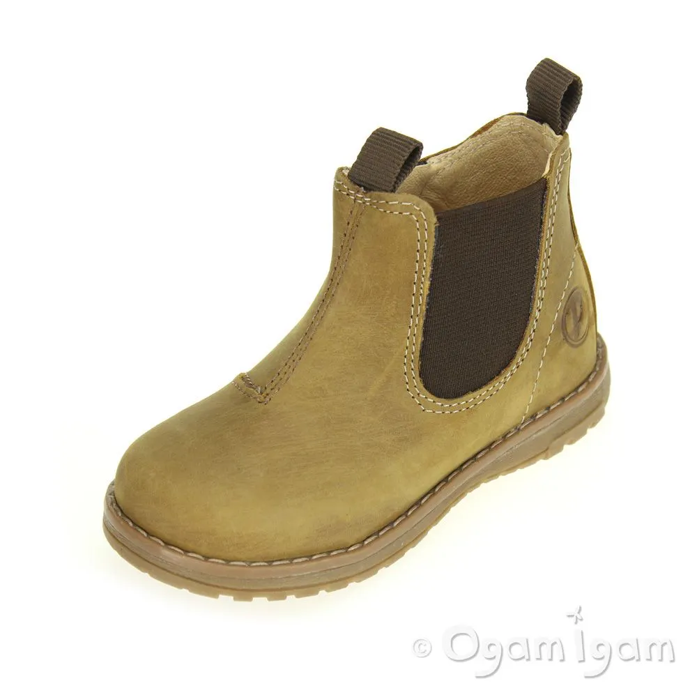 Primigi Lauren Boys Senape Brown Boot