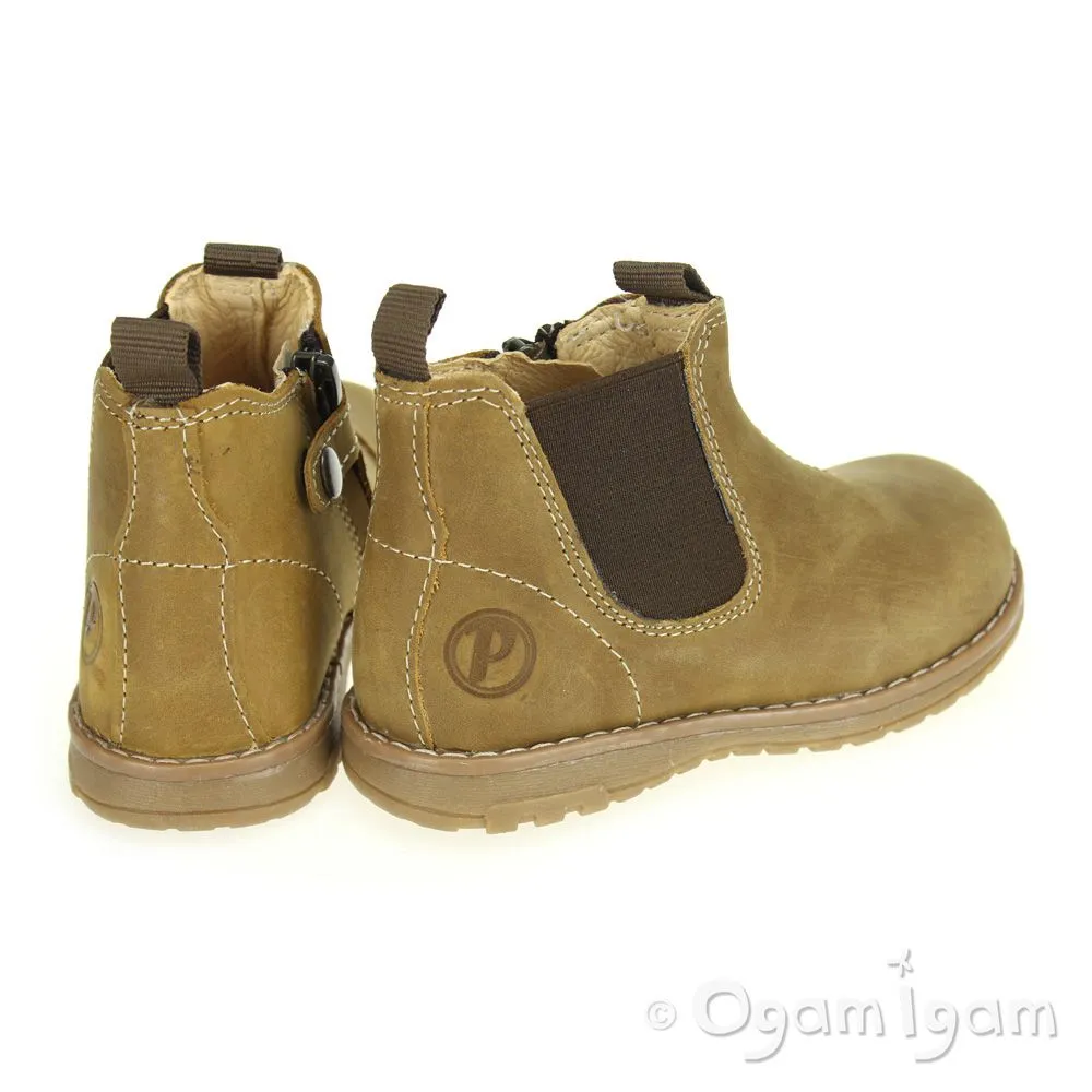 Primigi Lauren Boys Senape Brown Boot