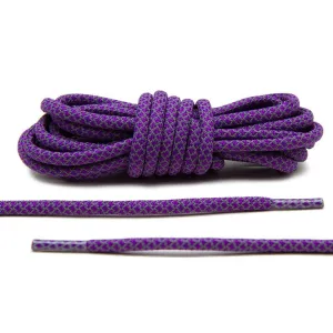 Purple 3M Reflective Rope Laces