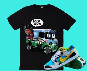 "Ghetto Ice Cream Truck Chunky Dunk" T-shirt to Match Ben Jerry ice Cream Chunky Dunks