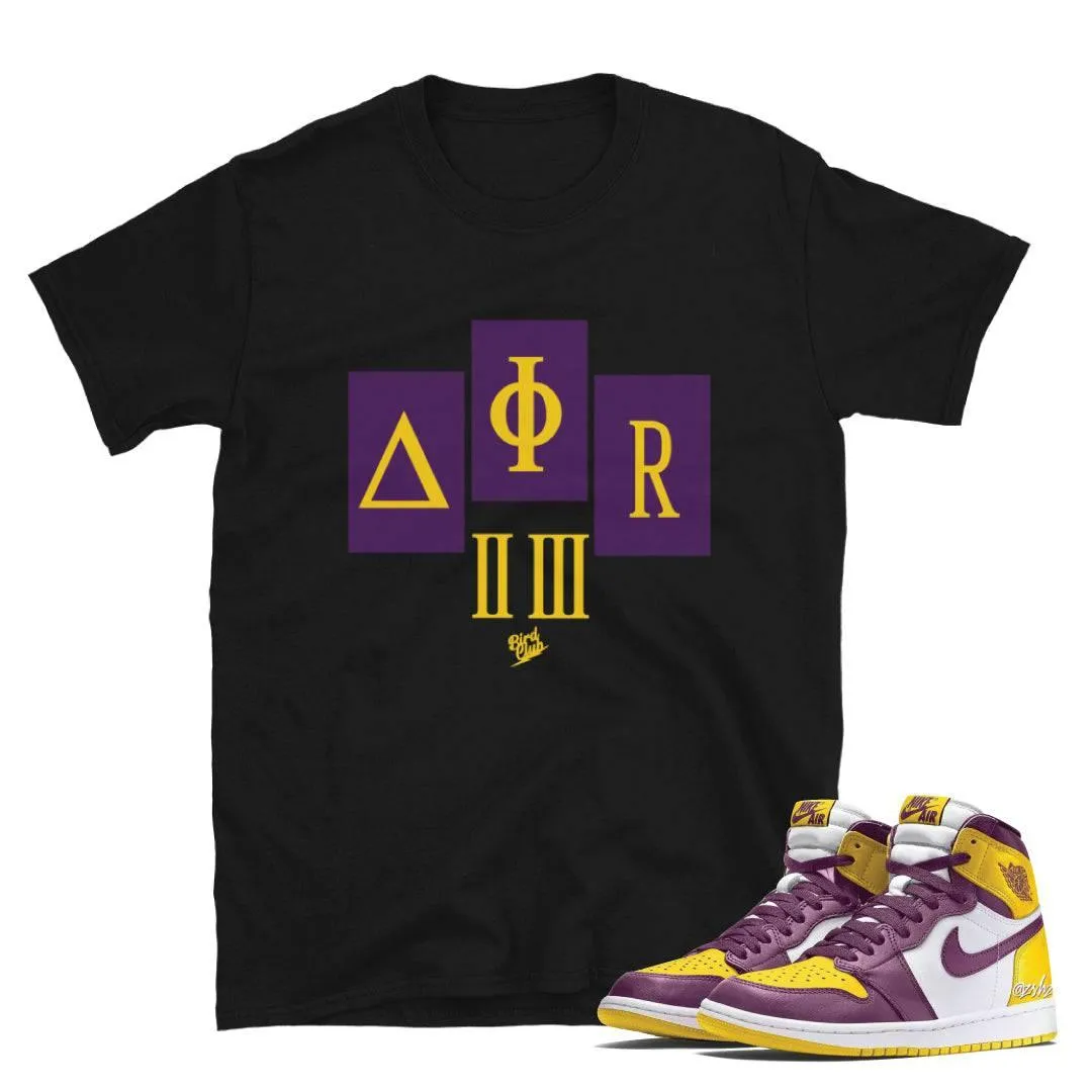 Retro 1 "Brotherhood" Frat Shirt