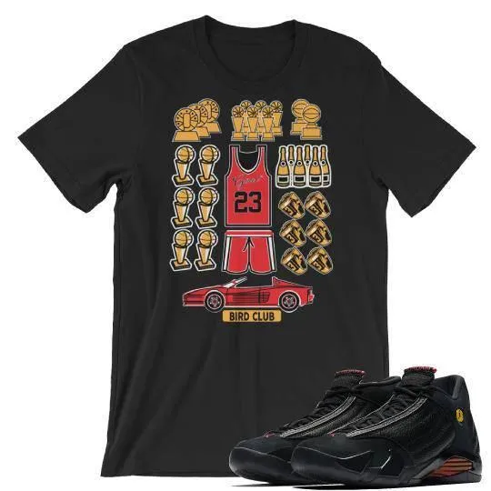 Retro 14 Last shot tee | Trophy Room