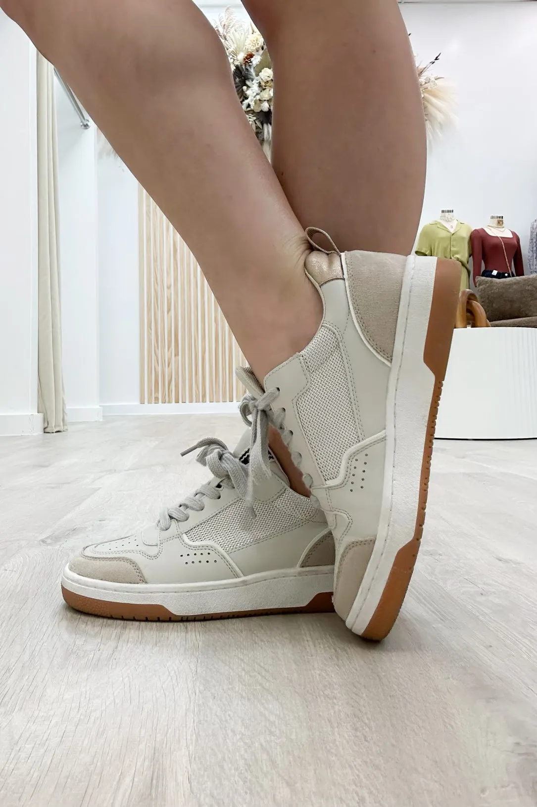 Shu Shop Romi Sneakers (Taupe)