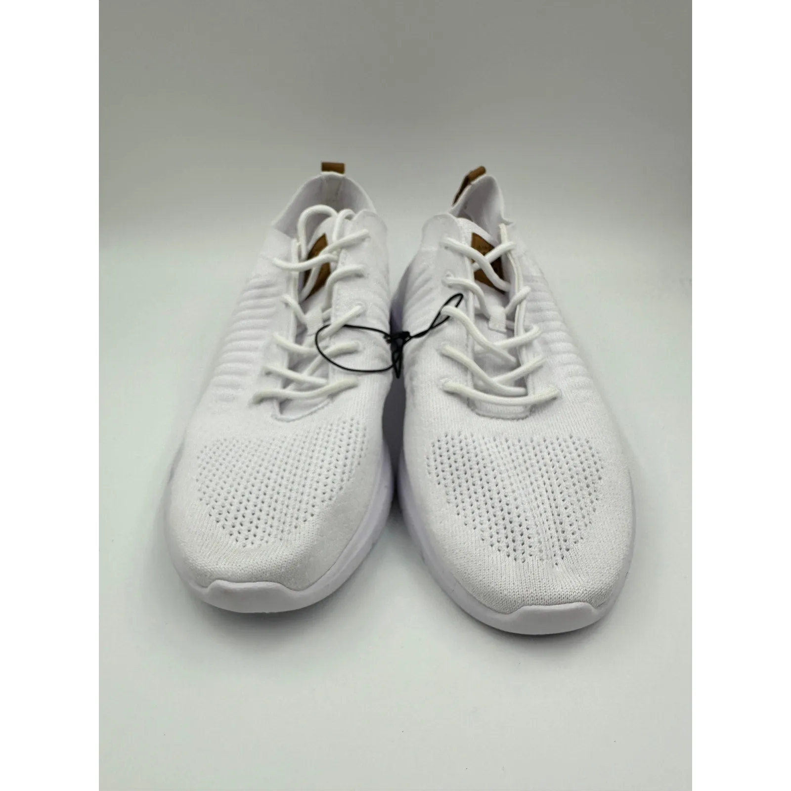 Size 11.5 Men's Jean Paul Knit White Sneakers