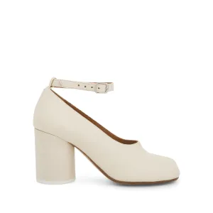 Tabi 8cm Heel Pumps in White