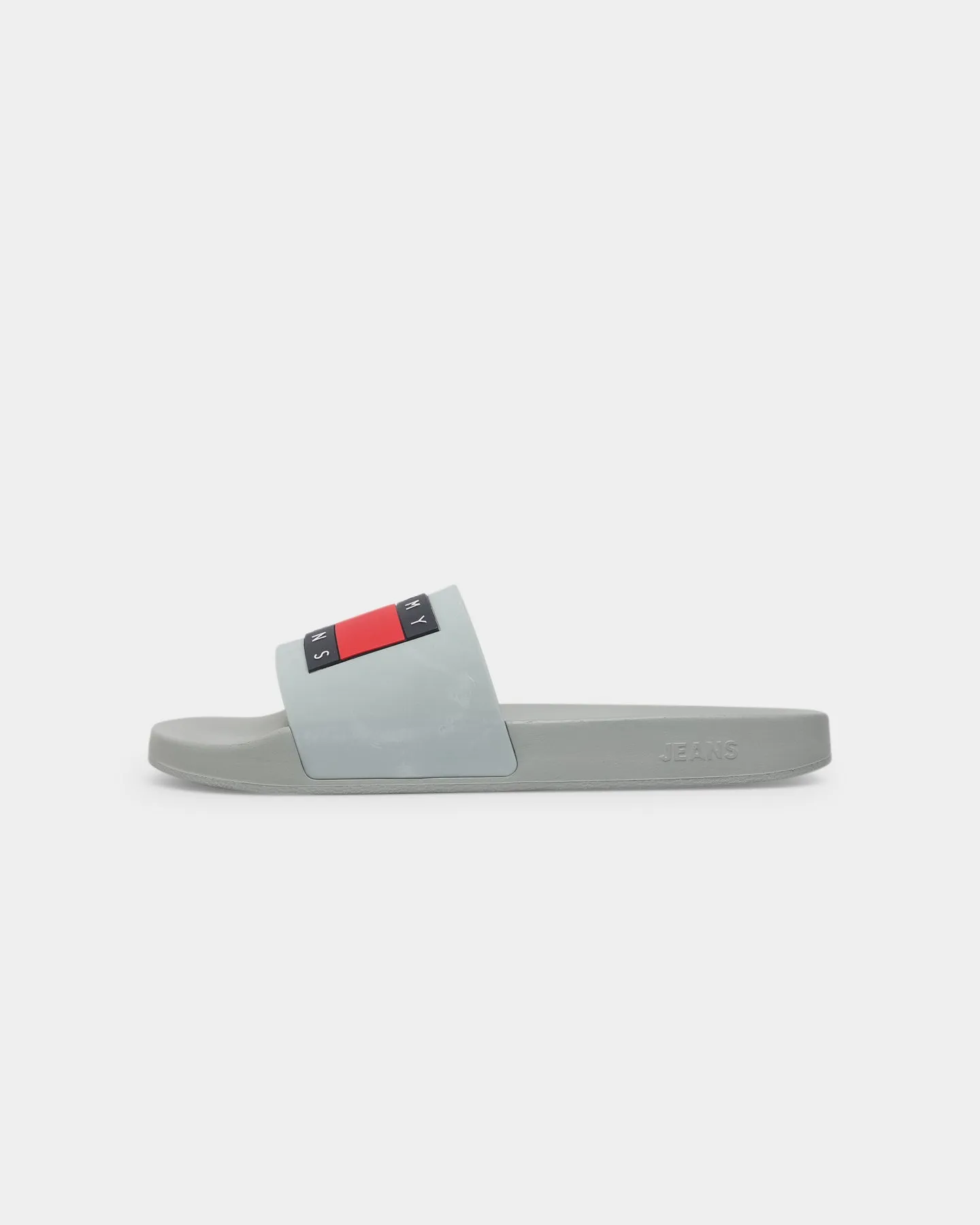 Tommy Jeans Flag Pool Slides Faded Willow