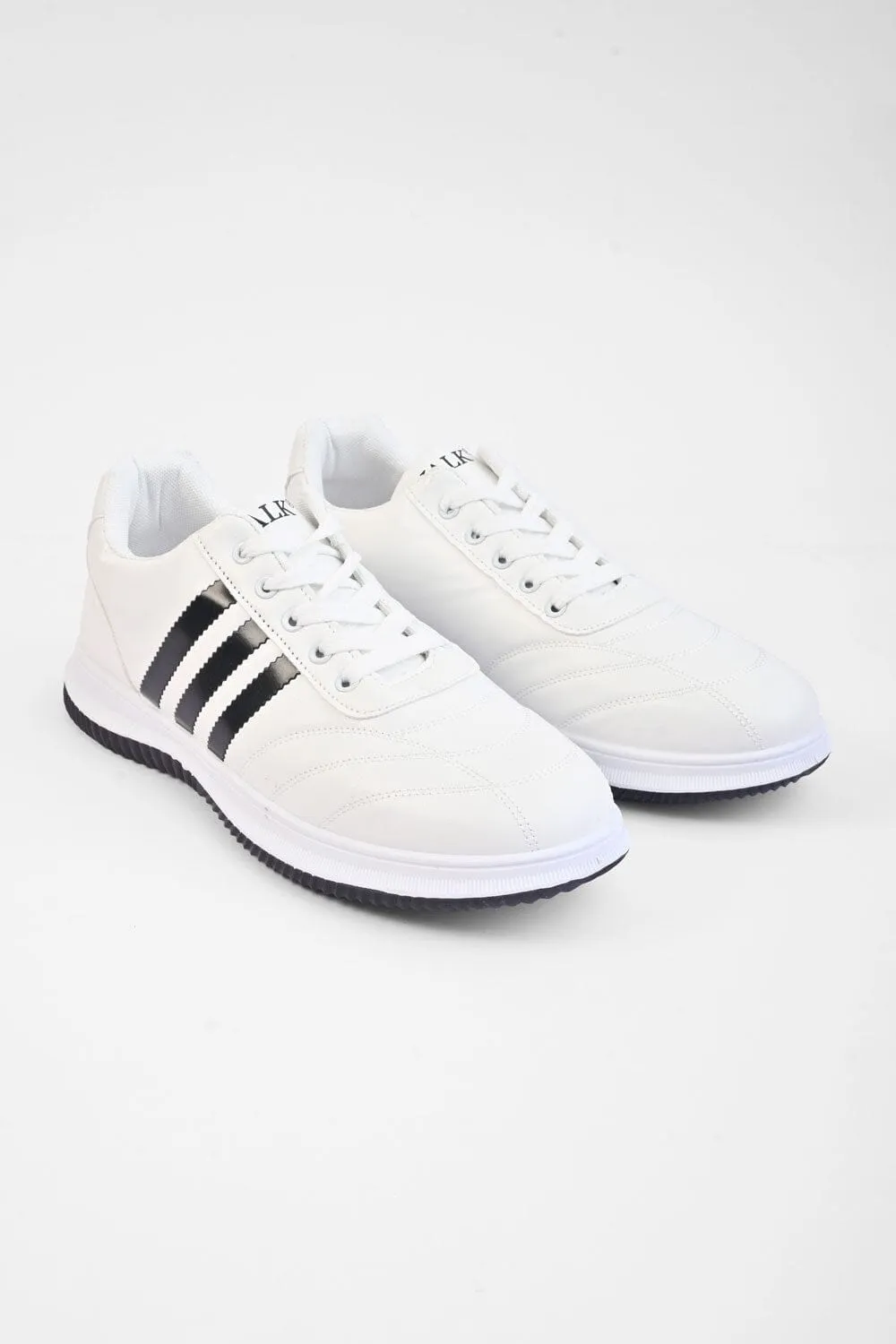 Walk Men's Contrast Stripes Style Sneaker Shoes