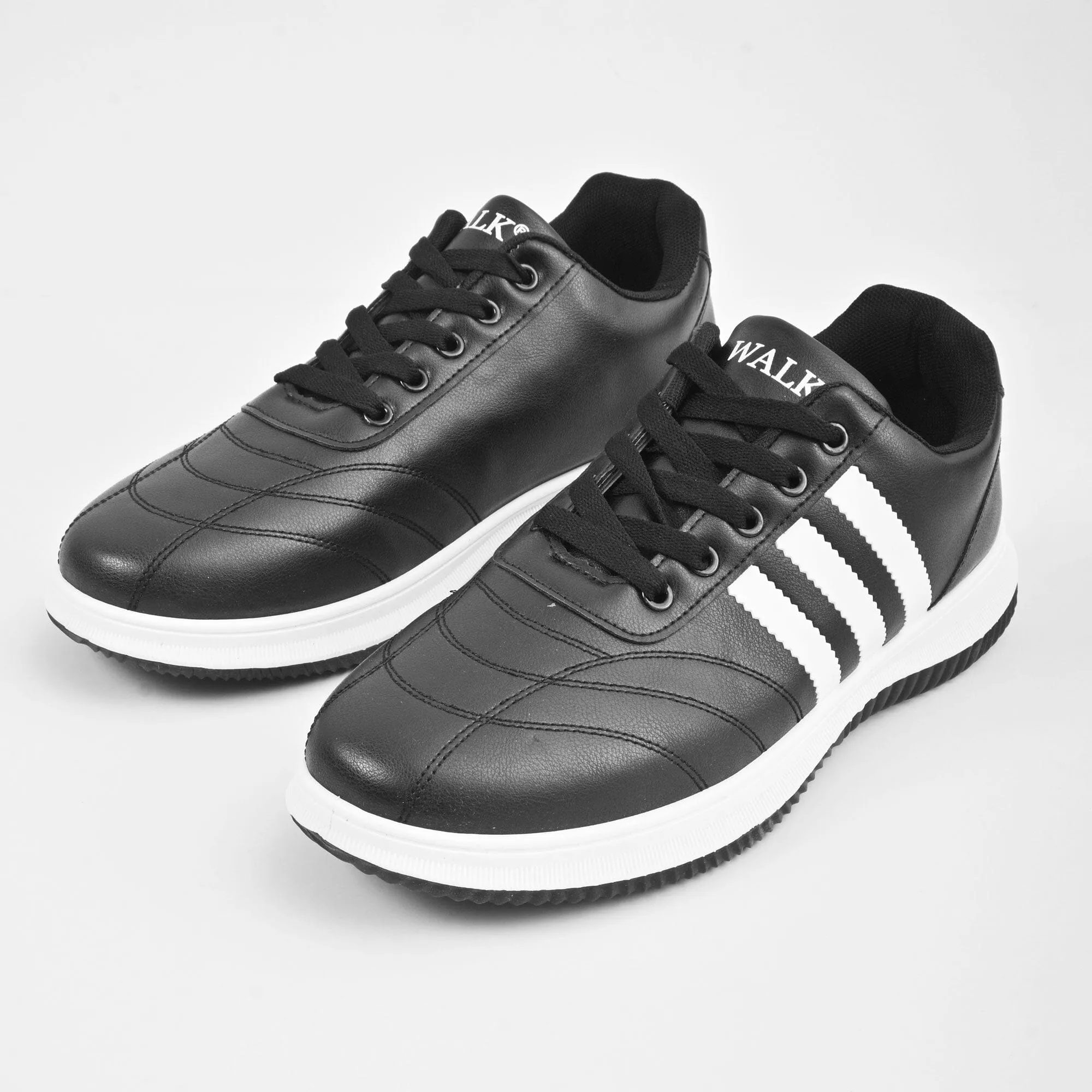 Walk Men's Contrast Stripes Style Sneaker Shoes