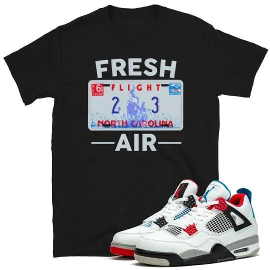 WHAT THE RETRO 4 JORDAN SHIRT